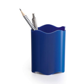 Durable TREND Pen Pot Pencil Holder Desk Tidy Organizer Cup - Black