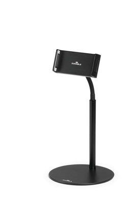 Durable TWIST 360 Gooseneck Tablet and Phone Holder iPad Desk Stand - Black