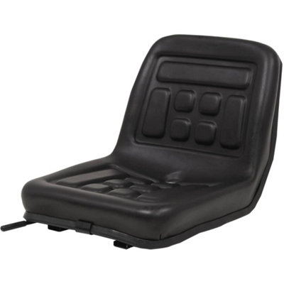 Durable Universal Tractor Seat Black