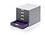 Durable VARICOLOR 5 Drawer Unit, Desktop Organiser, 5 Draws