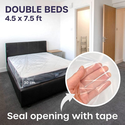 Durable Waterproof Double Mattress Cover for Moving and Storage - 230x170x30cm - 6