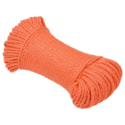 Durable Work Rope Orange 3 mm 250 m Polypropylene