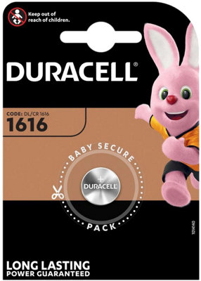 Duracell CR1616 Lithium Battery - Pack of 1 Price Comparisons | Compare The Build