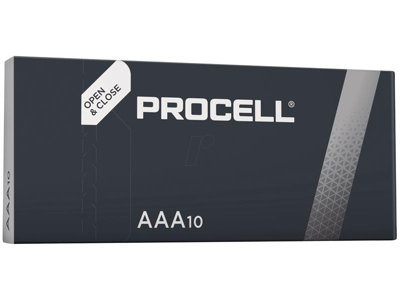 Duracell S3861 AAA PROCELL Alkaline Batteries (Pack 10) DURPROAAA