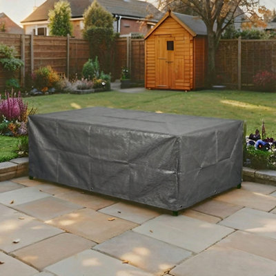 Duracover 170cm Waterproof & UV Resistant Large Outdoor Furniture Patio ...