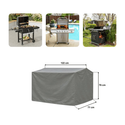 Duracover Heavy Duty XL 122cm PE Waterproof Outdoor BBQ Grill ...