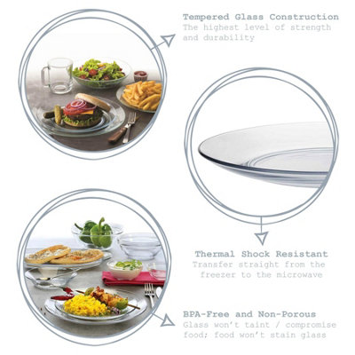 Duralex dinner outlet plates