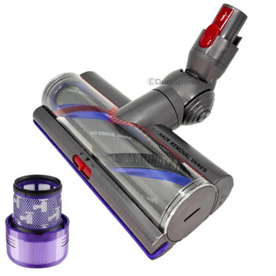 DuraSpares Dyson V15 Detect Anti Hair Wrap Torque Drive Brush Head