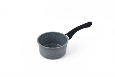 Durastone Forged Carbon Steel Grey 5 Piece Saucepan & Frying Pan  Set