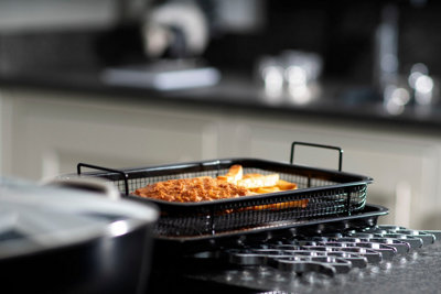 Durastone Professional Oven Food Crisper Tray Set