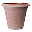 Durham Cloudy Terracotta Planter, 14 inches Container for Garden Flowers