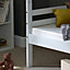 Durham White Wooden Bunk Bed Frame