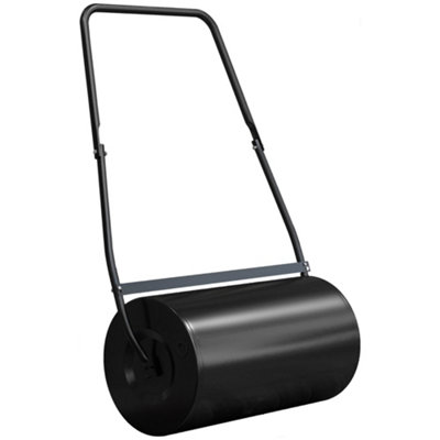 DURHAND Heavy Duty Garden Lawn Roller Push Tow Water Sand Filled