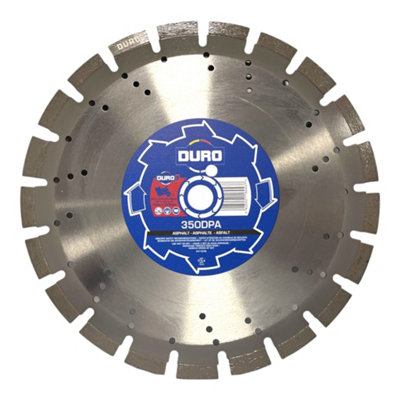 Duro Plus Asphalt & Abrasive Materials Diamond Blade 350mm x 25.4mm Bore