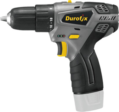 Durofix 2 Speed Electric Cordless Drill Driver 12V 2Ah Bare Tool