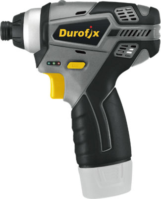 Durofix Cordless Impact Bit Driver 1 4Dr 12V 2Ah Bare Tool DIY at B Q