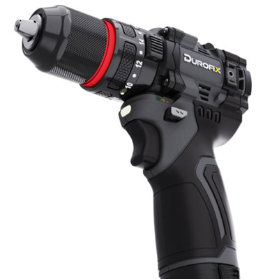 Durofix G12 Cordless Combi Drill Driver, Brushless Motor, 50Nm 20+3 ...