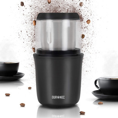 Duronic CG250 Electric Coffee Grinder with 75g StainlessSteel Cup
