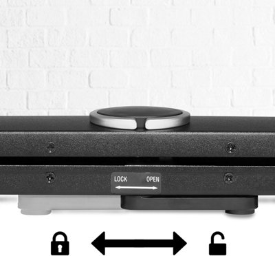 Duronic Desktop Projector Screen DPS50 /43 Portable 50 Inch 4:3 Table ...