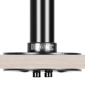 Duronic DM-GR-01 Grommet 1, Monitor Stand Desktop Adaptor for Duronic DM15 DM25 DM35 DM45 Ranges - Black