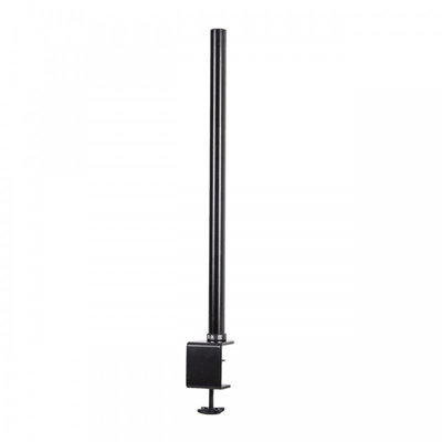 Duronic DM45 100cm Pole | Compatible with All Duronic Monitor Desk Mount  Arms | Black | Steel | Extra Extra Long | 39 inch Length | 1.2 Diameter 