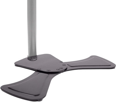 Duronic DM75 Stand Base for Desk Mount, Alternative Mounting Solution for Duronic DM15 DM25 DM35 DM453 Poles