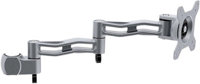 Duronicdm15 Dm25 Dm35 100cm Pole Dmt100cm Pole Compatible With All Duronic Monitor Desk Mount Arms Black Steel Extra Long 1000 Mm Length 32 Mm Diameter Standard Clamp Included