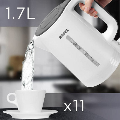 Duronic EK17 /WE 1.7L Kettle, 1.7 Litre Capacity, Classic Design with ...