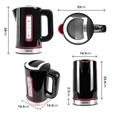 Duronic EK30 /BK 1.5L Eco Kettle with Variable Temperature Control ...