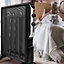 Duronic HV220 BK Electric Heater with Mica Panels, 2kW Power, Radiant and Convection Heat Output, 2 Heat Settings (black)