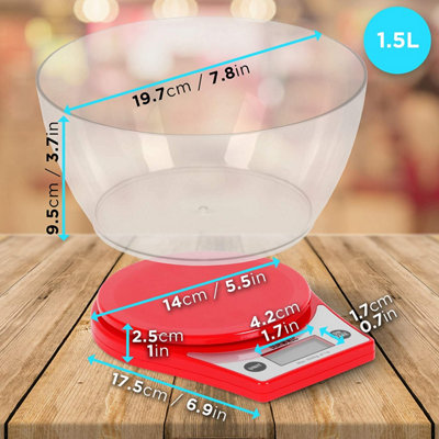 Duronic 2024 kitchen scales