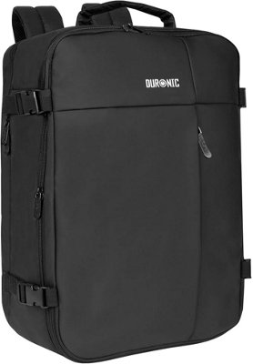 Duronic LB26 Laptop Backpack Max Cabin Size Bag Water Resistant ...