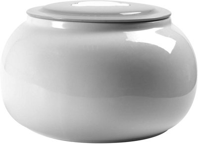 Duronic P1YM1 Spare Large Yoghurt Pot for the Duronic YM1 and YM2 Yoghurt Maker Machines, 1x 1.5L Batch Size Bowl with Lid