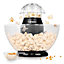 Duronic POP50 /BK Popcorn Maker Machine with Serving Bowl, Hot Air Corn Popper for Making Healthy Oil-Free Popcorn, 1200W - black
