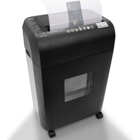 Duronic PS609 Electric Paper Shredder, 6-9 A4 Sheets at a Time, Micro Cut, 17 Litre Bin, 400W Power, 100 Sheet Auto-Feed