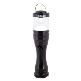Duronic RFL033AAA LED Torch 90lm, 2-in-1 Flashlight and Lantern with SOS Light Mode, Water-Resistant, Hanging Loop, Magnetic Base