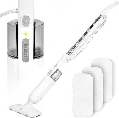 Duronic STM11 Electric Steam Mop, Powered Steam Cleaner for Floors