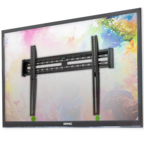 Duronic TVB121M Full Range TV Bracket, Swivel and Tilt Wall Mount with VESA 600x400 for Flat Screen Television 37-65"