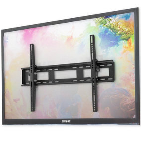 Duronic TVB123M Tilt Adjustable TV Bracket, Wall Mount with VESA 600x400 for Flat Screen Television 32-60"