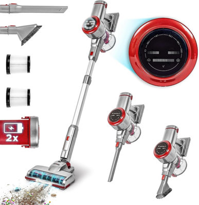 Duronic VC28 Cordless Vacuum, with 2 Batteries, Rechargeable, Lightweight