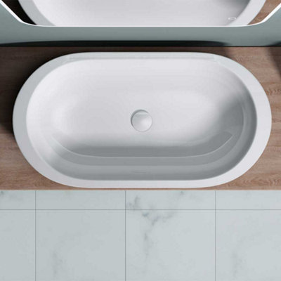 Durovin Bathrooms Ceramic Bathroom Basin - Countertop Sink Vessel ...