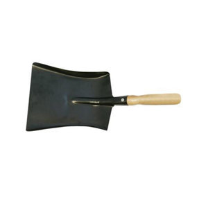 Dust Pan with hardwood handle- 230mm