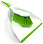 Dustpan Small Brush Hand Broom - Dustpan and Brush Set (Green)