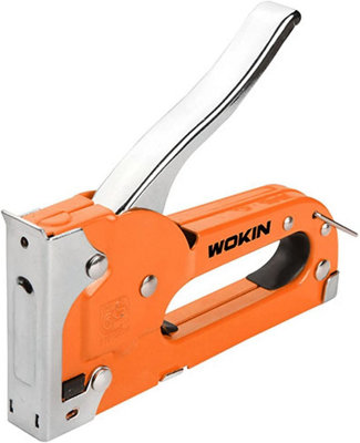 Duty Staple Gun 4-8mm Stapler Tacker Nailers Rivet Tool