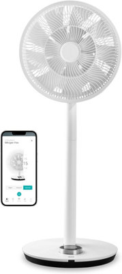 Duux Whisper Flex Smart Standing Fan, White DXCF11UK