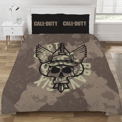 Duvet Cover Set Call Of Duty Bedding Reversible Pillowcase Quilt Set