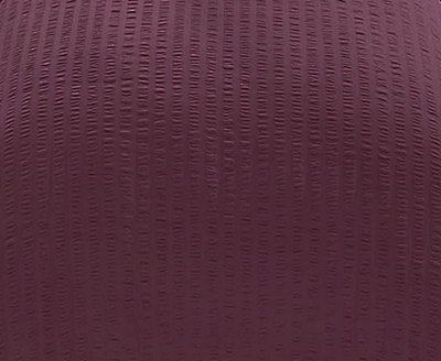 Duvet Cover Set Seersucker Single/Double/King/Super King Bedding Set - Duvet Cover + Matching Pillowcase - Purple