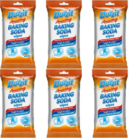 DUZZIT Amazing Baking SODA Wipes (Pack of 6)