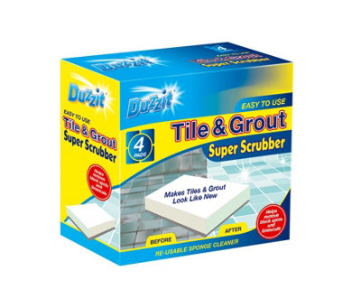 Curated visual reference: Gallery Detail: Duzzit Tile And Grout Super Scrubber 4 Pack