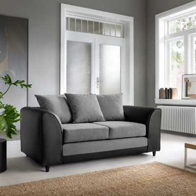 Cool grey store sofa